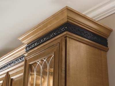 Classic Crown with Olive Leaf Insert  | Kitchen Designer